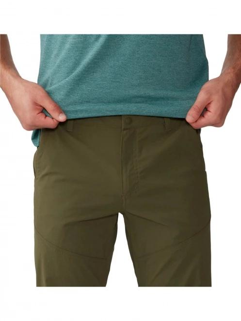 Mountain Hardwear Basin Trek Pant férfi túranadrág zöld színben 5