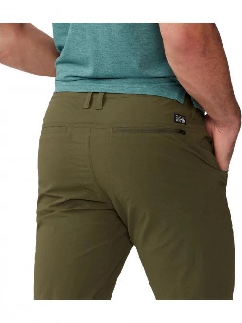 Mountain Hardwear Basin Trek Pant férfi túranadrág zöld színben 6