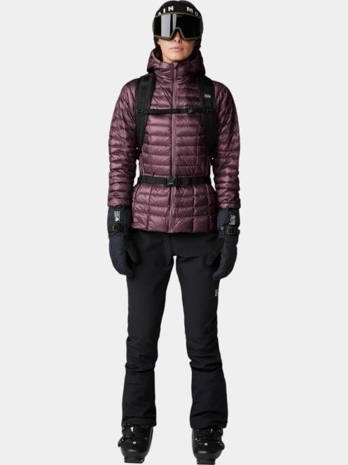 Mountain Hardwear Ghost Whisperer Hoody női pehelykabát piros színben 5