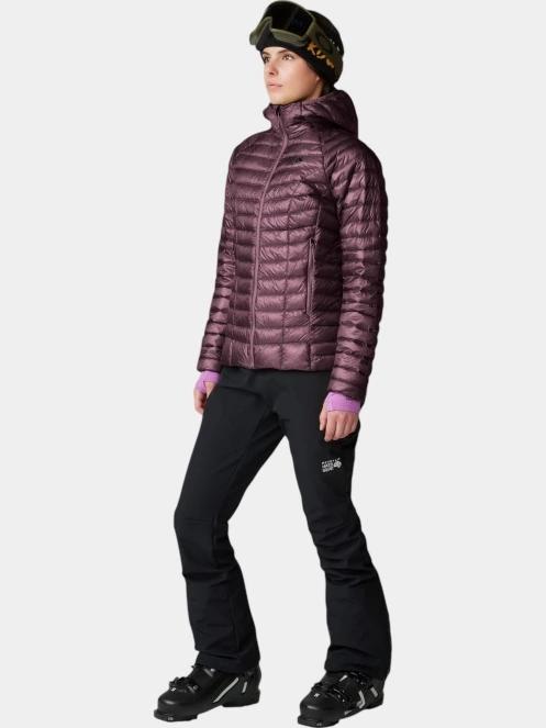Mountain Hardwear Ghost Whisperer Hoody női pehelykabát piros színben 6