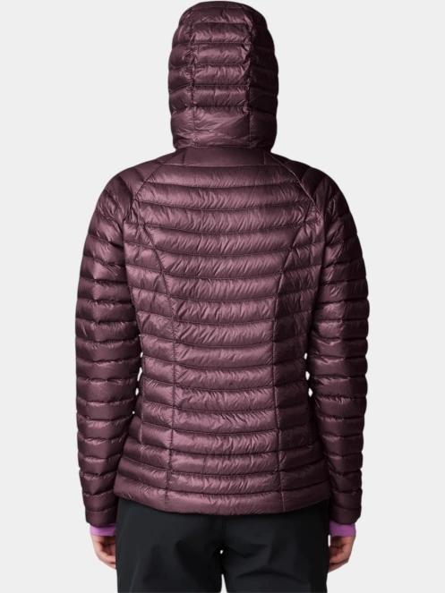 Mountain Hardwear Ghost Whisperer Hoody női pehelykabát bordó színben 4