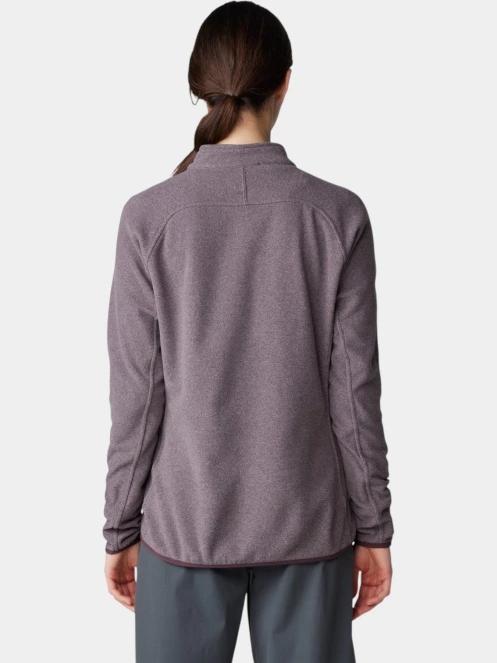 Mountain Hardwear Microchill Full Zip Jacket női polár pulóver lila színben 4