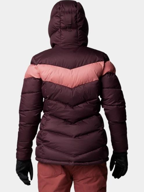 Columbia Abbott Peak II Insulated Jacket női steppelt síkabát piros színben 4