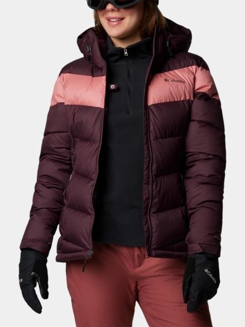 Columbia Abbott Peak II Insulated Jacket női steppelt síkabát piros színben 5