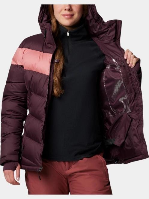 Columbia Abbott Peak II Insulated Jacket női steppelt síkabát piros színben 6