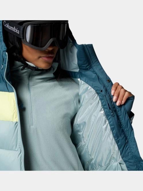 Columbia Abbott Peak II Insulated Jacket női síkabát kék színben 8