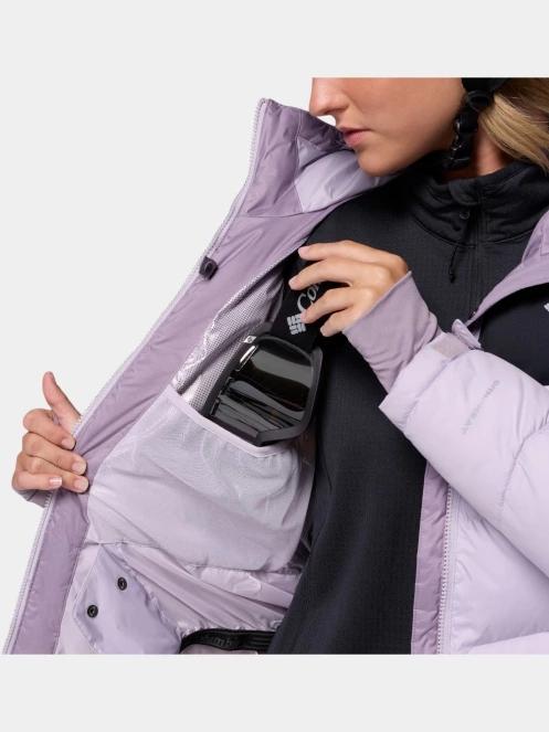 Columbia Abbott Peak II Insulated Jacket női síkabát lila színben 6