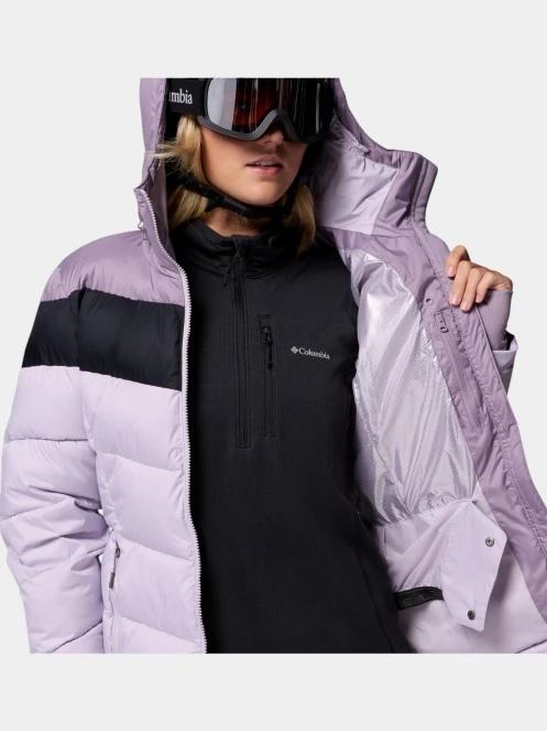 Columbia Abbott Peak II Insulated Jacket női síkabát lila színben 7