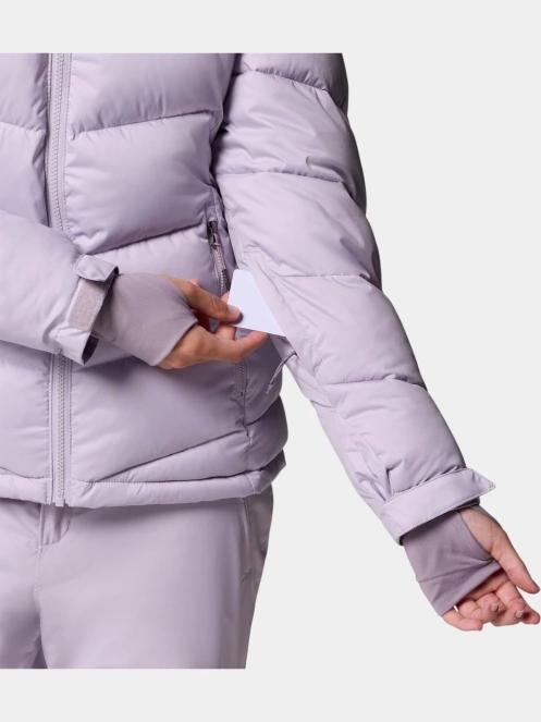 Columbia Abbott Peak II Insulated Jacket női síkabát lila színben 10