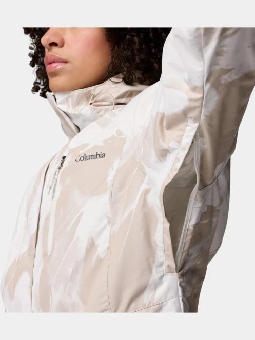 Columbia Whirlibird V Printed Interchange Jacket női síkabát homok színben 11