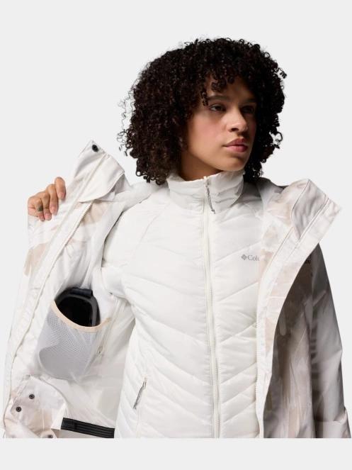 Columbia Whirlibird V Printed Interchange Jacket női síkabát homok színben 8