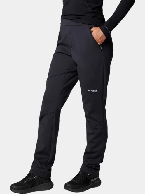 Columbia Vast Canyon High-Rise Softshell Pant női túranadrág fekete színben 3