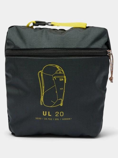 Mountain Hardwear UL 20 Backpack férfi túrahátizsák fekete színben 7