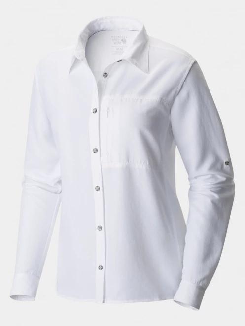 Mountain Hardwear Canyon Long Sleeve női túraing fehér színben 2