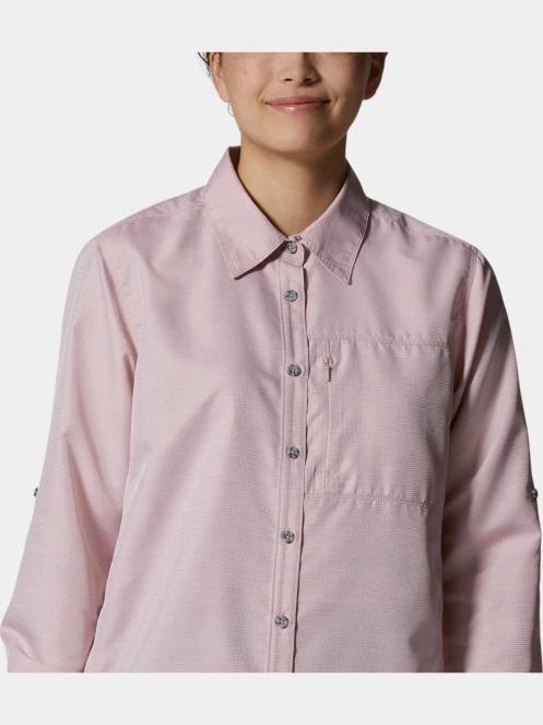 Mountain Hardwear Canyon Long Sleeve női túraing rózsaszín színben 5