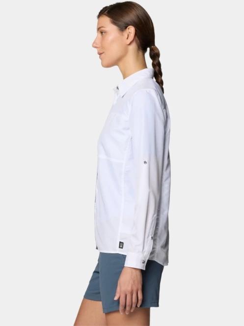 Mountain Hardwear Canyon Long Sleeve női hosszú ujjú túraing fehér színben 3