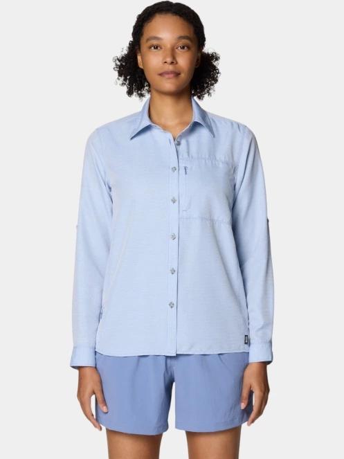 Mountain Hardwear Canyon Long Sleeve női hosszú ujjú túraing kék színben 2