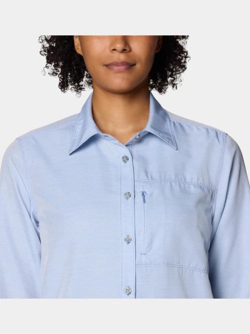 Mountain Hardwear Canyon Long Sleeve női hosszú ujjú túraing kék színben 7