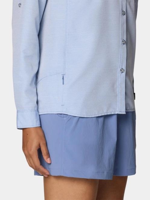 Mountain Hardwear Canyon Long Sleeve női hosszú ujjú túraing kék színben 8