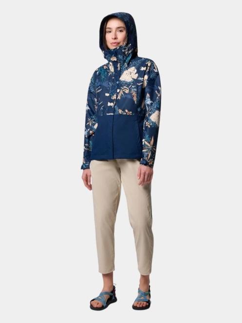Columbia Hikebound Printed Jacket női esőkabát kék színben 5