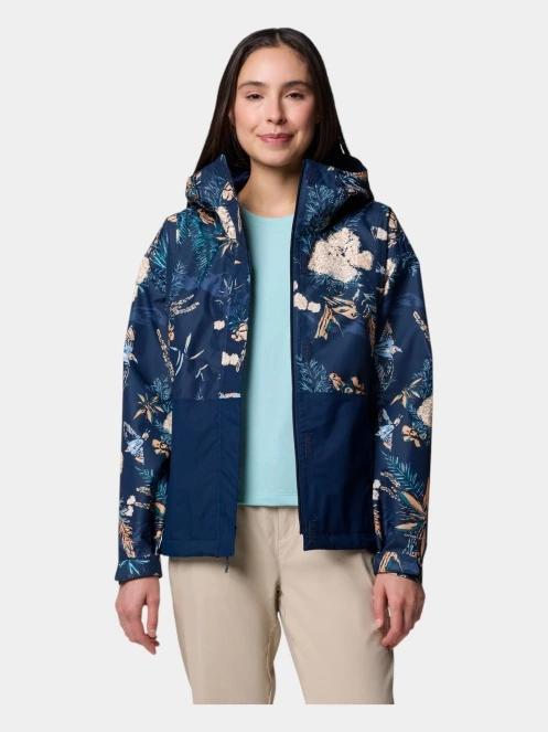 Columbia Hikebound Printed Jacket női esőkabát kék színben 6