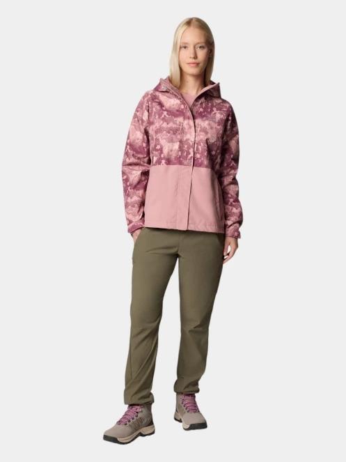 Columbia Hikebound Printed Jacket női esőkabát rózsaszín színben 5