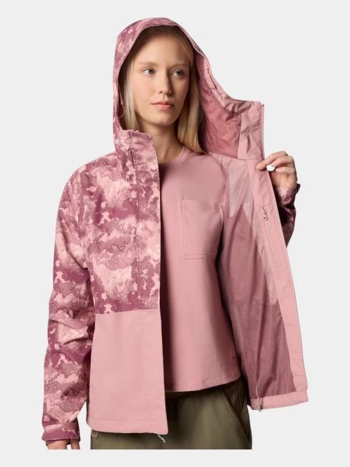 Columbia Hikebound Printed Jacket női esőkabát rózsaszín színben 7