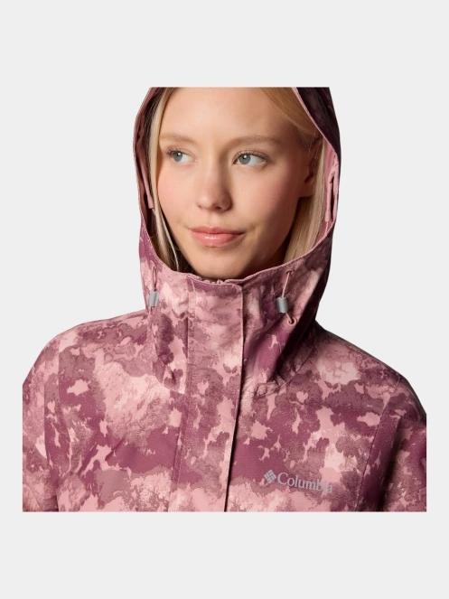 Columbia Hikebound Printed Jacket női esőkabát rózsaszín színben 8