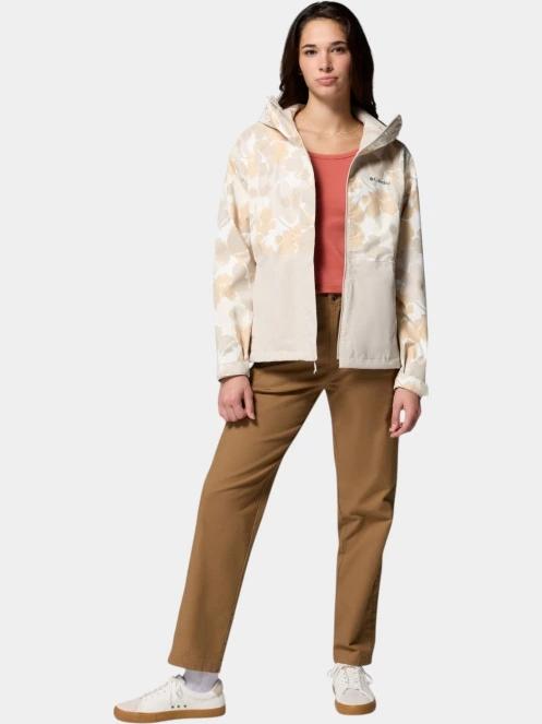Columbia Hikebound Printed Jacket női esőkabát homok színben 5