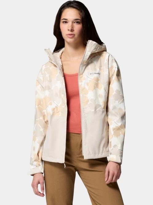 Columbia Hikebound Printed Jacket női esőkabát homok színben 6