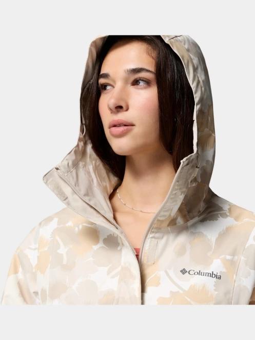 Columbia Hikebound Printed Jacket női esőkabát homok színben 8