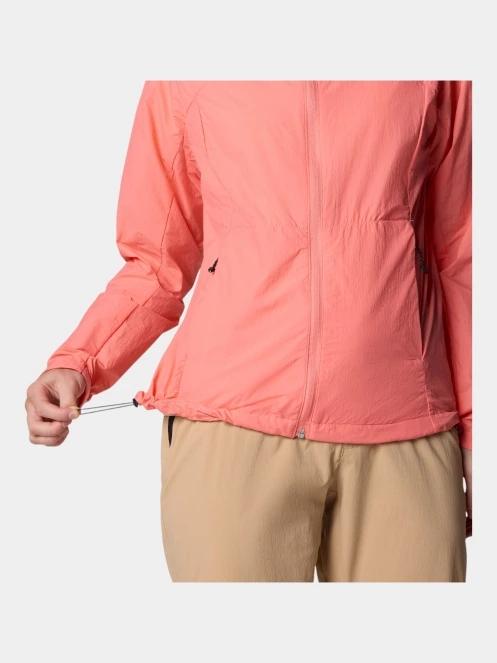 Columbia Loop Trail III Windbreaker női széldzseki piros színben 8