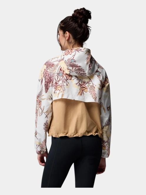 Columbia Spire Valley Printed Windbreaker női széldzseki homok színben 4