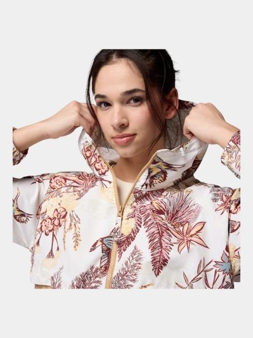 Columbia Spire Valley Printed Windbreaker női széldzseki homok színben 7