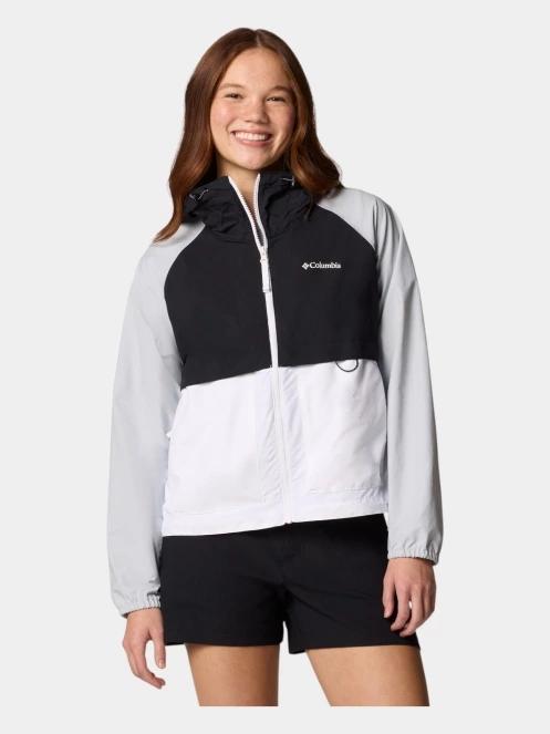 Columbia Spire Valley Windbreaker női széldzseki fekete színben 2