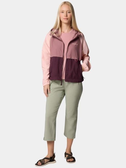 Columbia Spire Valley Windbreaker női széldzseki rózsaszín színben 5