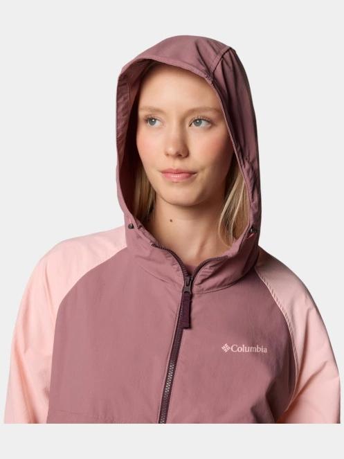 Columbia Spire Valley Windbreaker női széldzseki rózsaszín színben 6