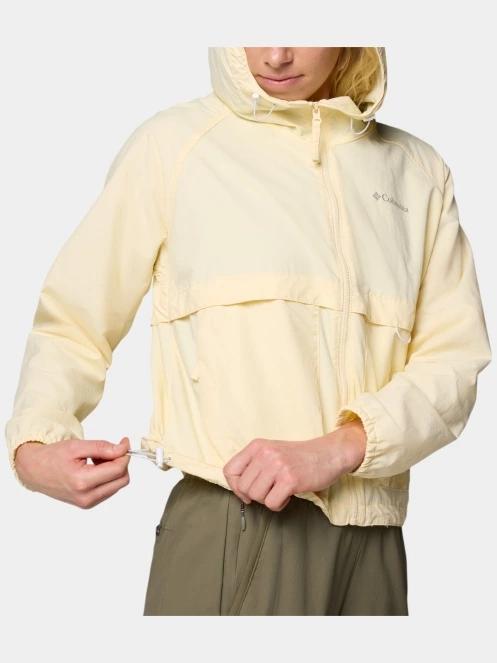 Columbia Spire Valley Windbreaker női széldzseki sárga színben 7