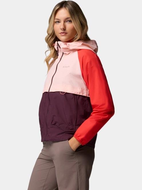 Columbia Spire Valley Windbreaker női széldzseki rózsaszín színben 3