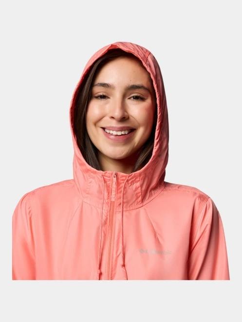 Columbia Flash Forward II Windbreaker női széldzseki piros színben 6