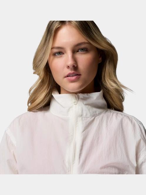 Columbia Paracutie Cropped Cargo Windbreaker női széldzseki fehér színben 9