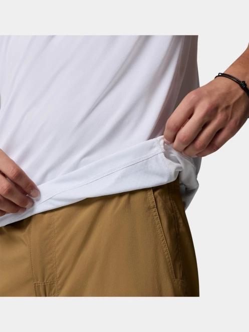Columbia Zero Rules Light Short Sleeve Graphic Crew férfi rövid ujjú sport póló fehér színben 7