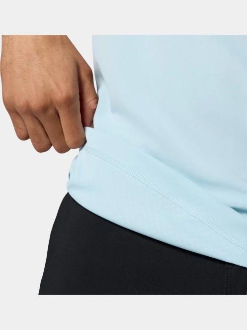 Columbia Zero Rules Light Short Sleeve Graphic Crew férfi rövid ujjú sport póló világoskék színben 6