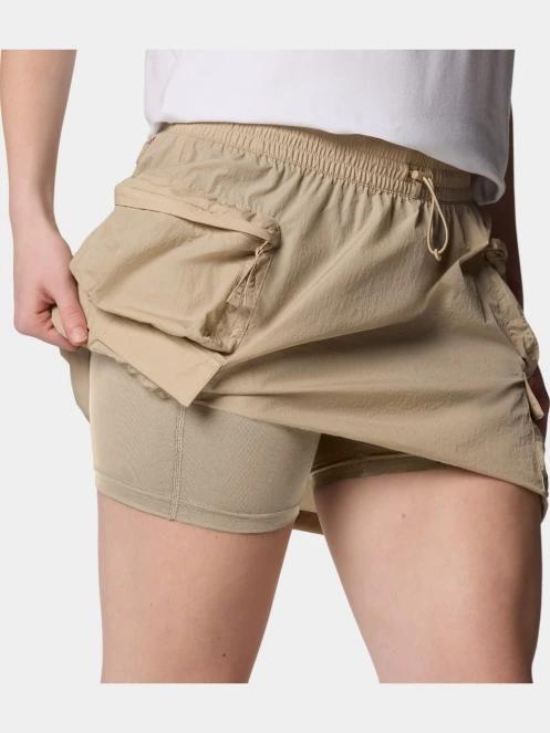 Columbia Elevated View Cargo Skort női skort homok színben 7