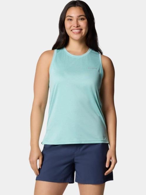 Columbia BlueVista Hill Tank női ujjatlan sport póló zöld színben 2