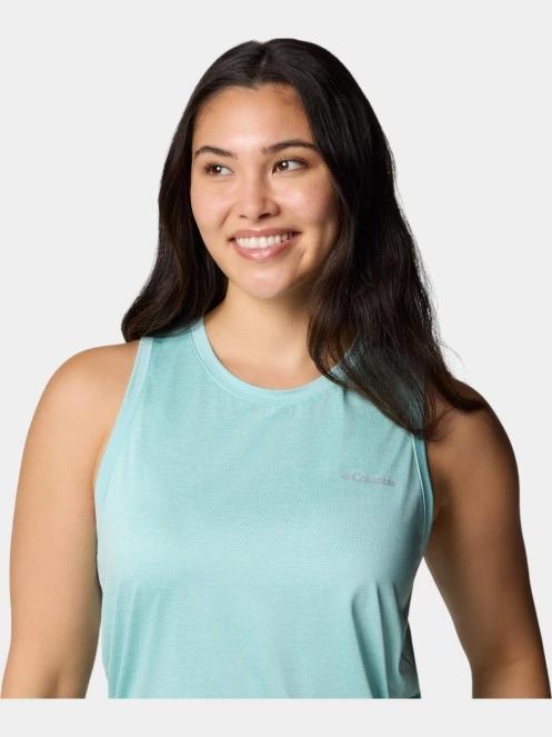 Columbia BlueVista Hill Tank női ujjatlan sport póló zöld színben 5