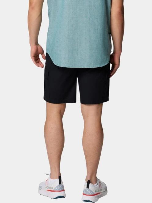 Columbia Rapid Rivers Cargo Short férfi oldalzsebes rövidnadrág fekete színben 4