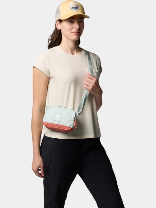 Columbia Trail Traveler Crossbody Bag női oldaltáska zöld színben 8