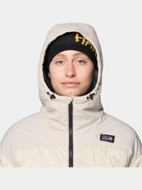 Mountain Hardwear Powder Maven Insulated Jacket női télikabát fehér színben 6