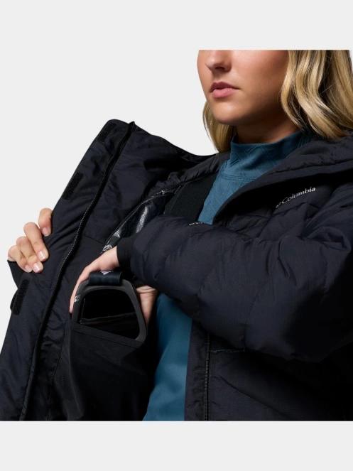 Columbia Lay D Down V Jacket női télikabát fekete színben 6